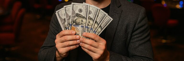 banner : Can you get rich playing at an online casino?