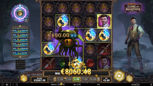 Tome of Madness slot machine