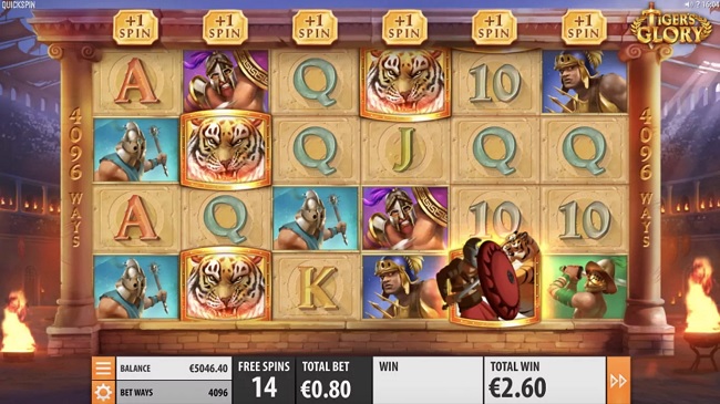 tiger's glory quickspin