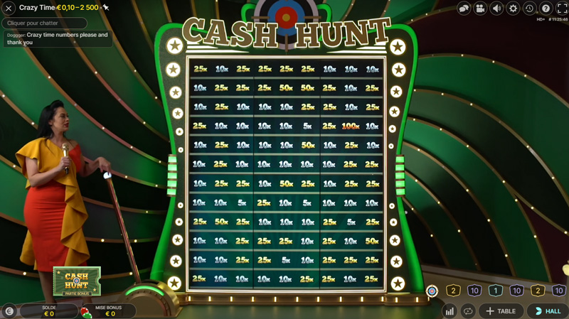 cash hunt crazy time