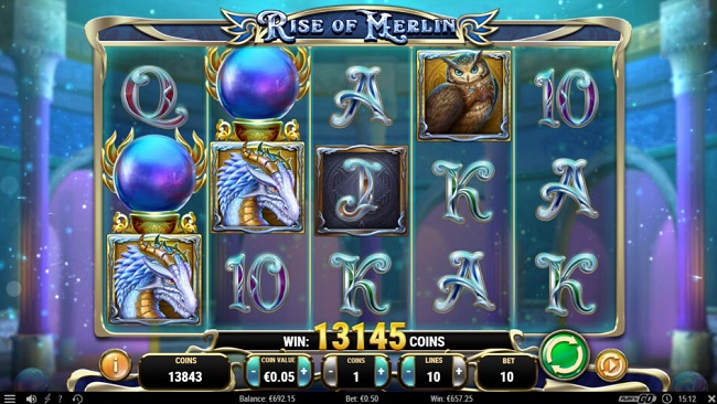 rise of merlin play'n go