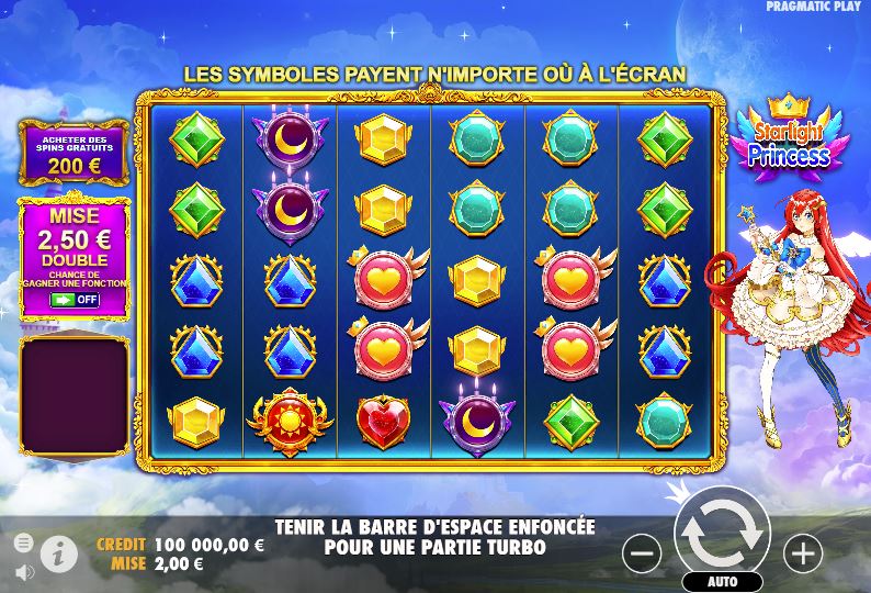 starlight princess slot machine