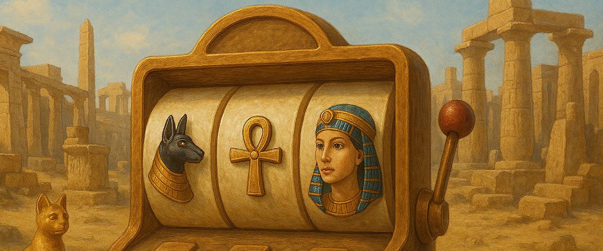 Banner : best online slots with an Egyptian theme