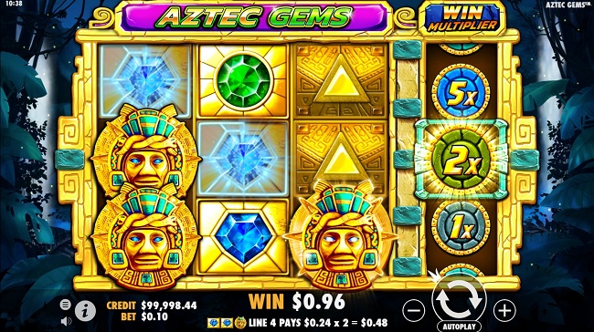 pragmatic play aztec gems