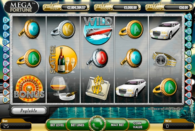 mega fortune netent