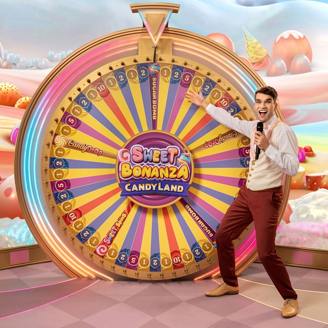 roue sweet bonanza candyland