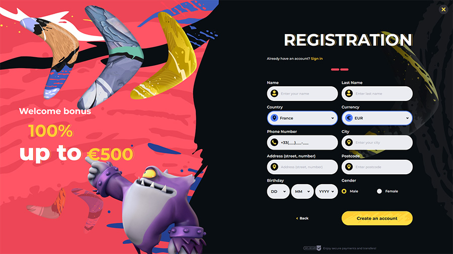 registration 2 boomerang