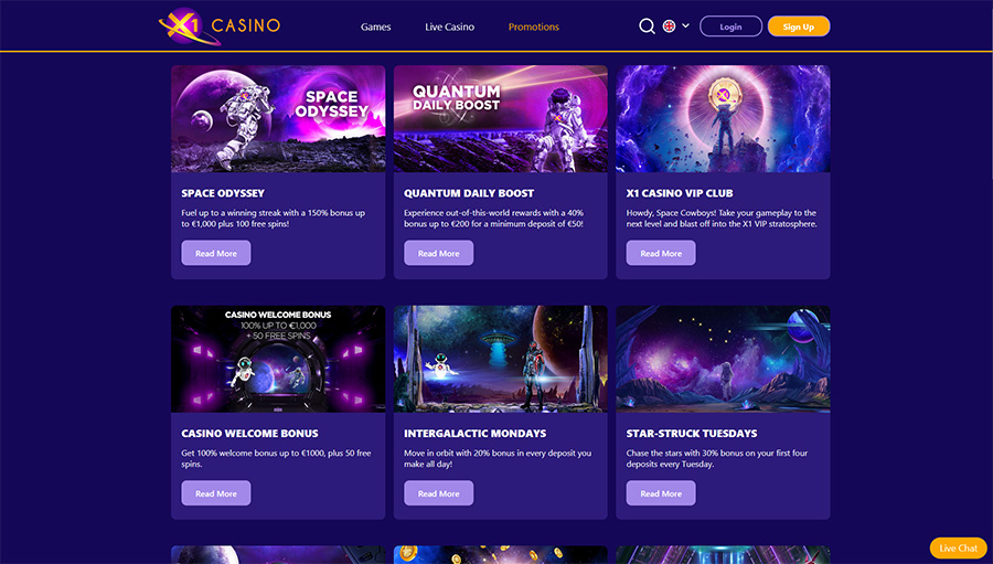 promo x1 casino