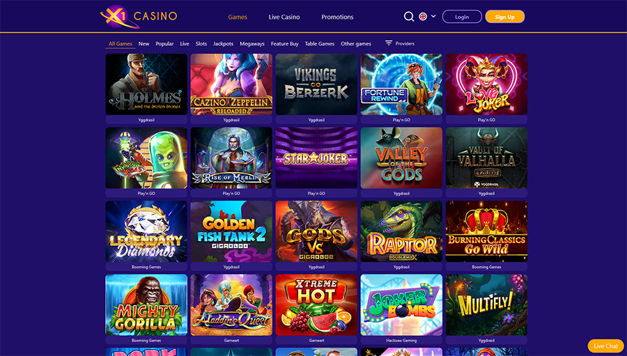slots x1 casino