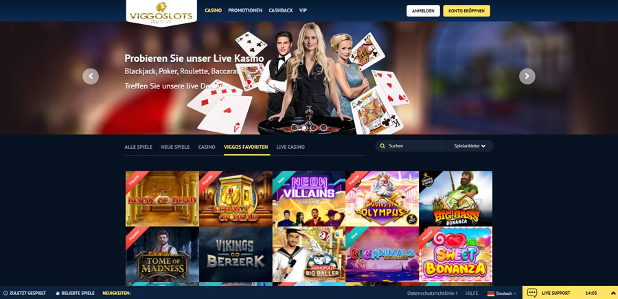 Favouriten Viggoslots