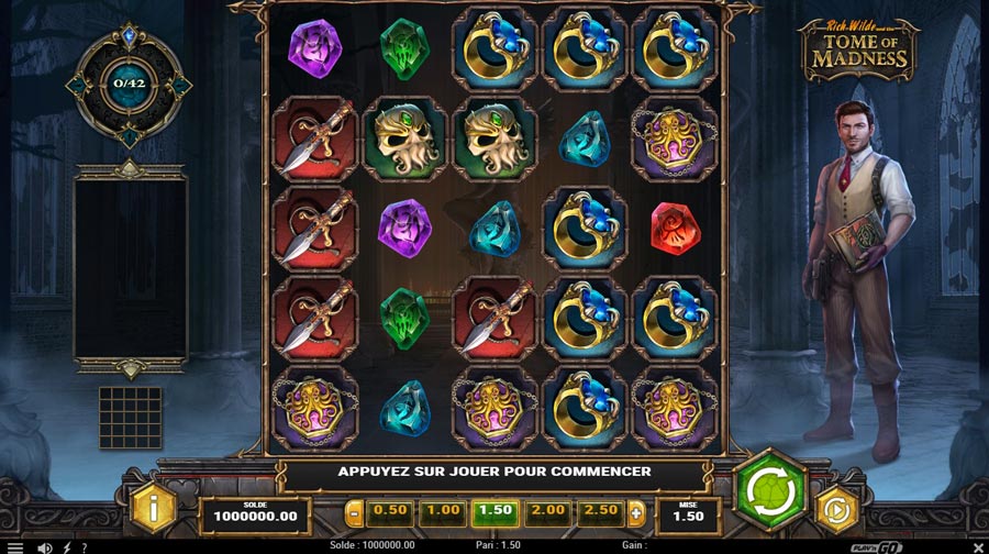 Tome of Madness Play n Go