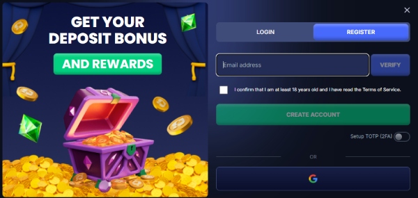Register Flush Casino