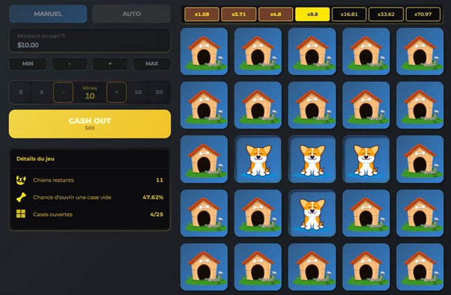 Win jeu du Chien
