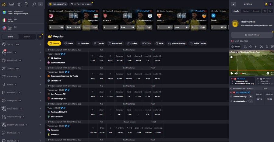 Rollblock Casino sports
