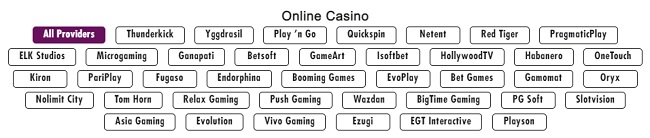 Online-Casino Anbieter