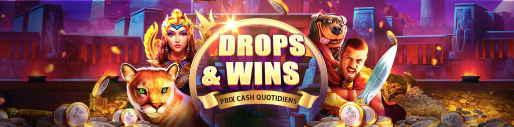 lucky8 bonus  drops & wins