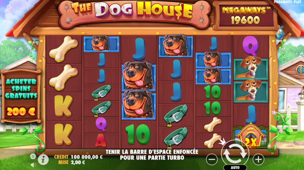 casino extra gratuit dog house megaways
