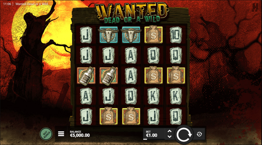 Slots Wanted dead or a wild 900