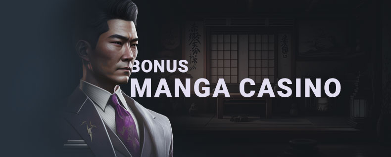 Banner bonuses Manga Casino EN