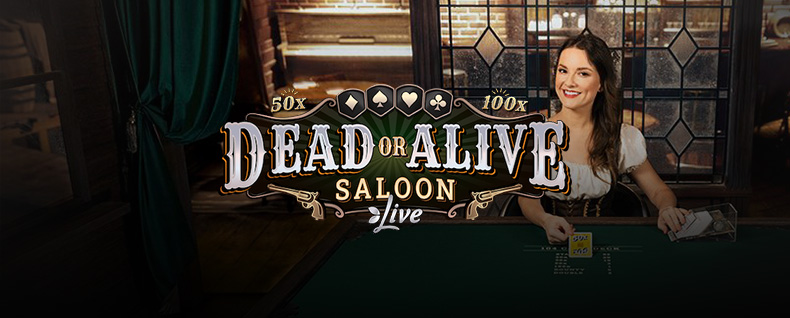 Banner Dead or Alive Saloon DE