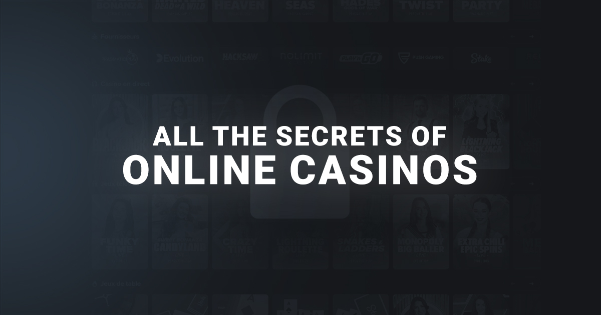 Banner All the secrets of online casinos