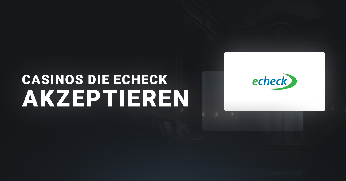 Banner eCheck DE