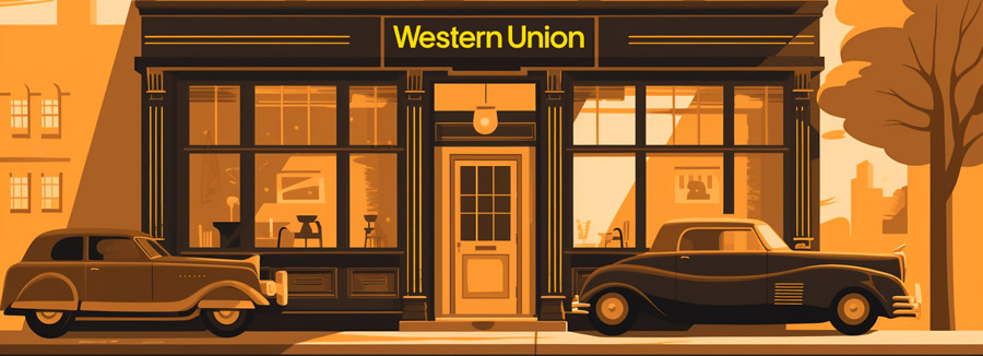 Visuelles Zahlungsmittel Western Union