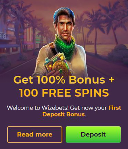 Wizebets Bonus 100%