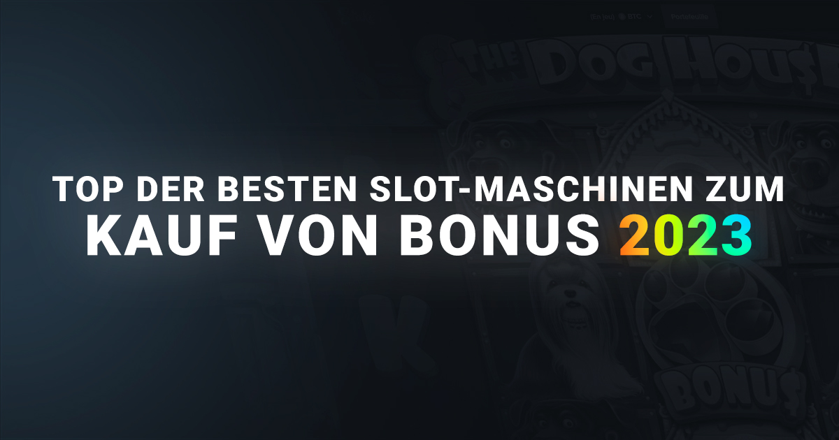 Banner Unser Top der besten Spielautomaten zum Kauf von Bonus 2023