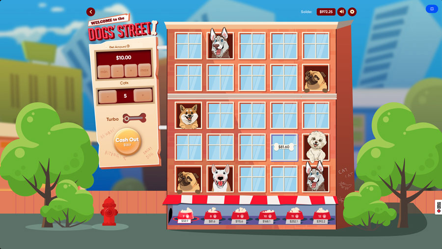 Game example dogs street