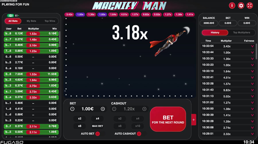 Screenshot aus dem spiel Magnify Man