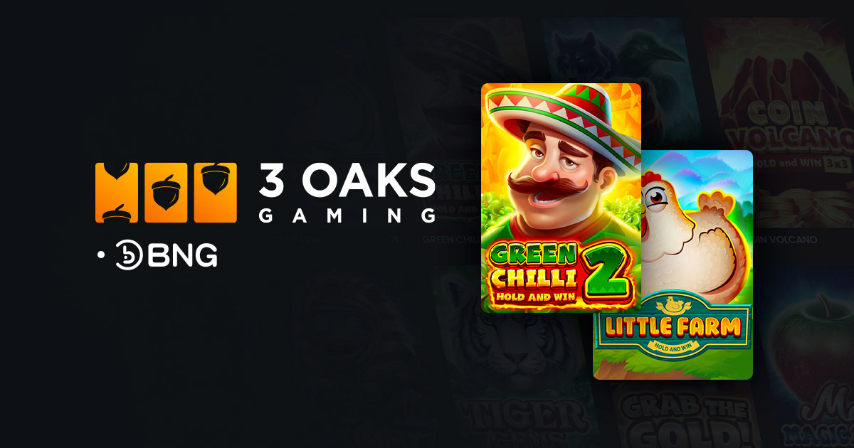 Banner 3 Oaks Gaming Booongo DE