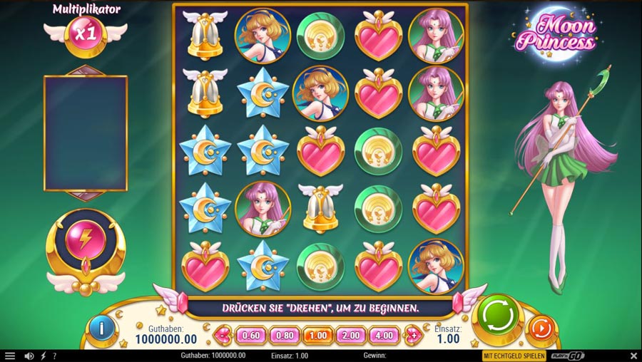Play'n GO Moon Princess Slots