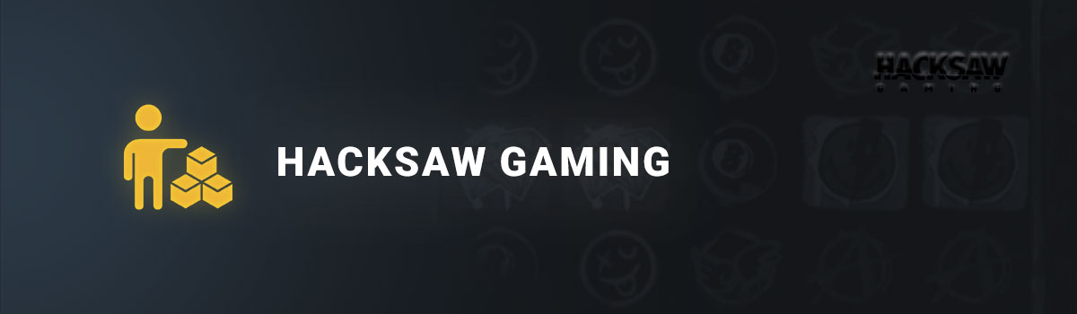 Banner Fornecedor de Hacksaw Gaming