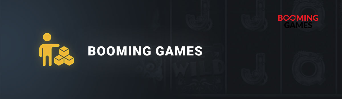 Banner Fornecedor de Booming Games