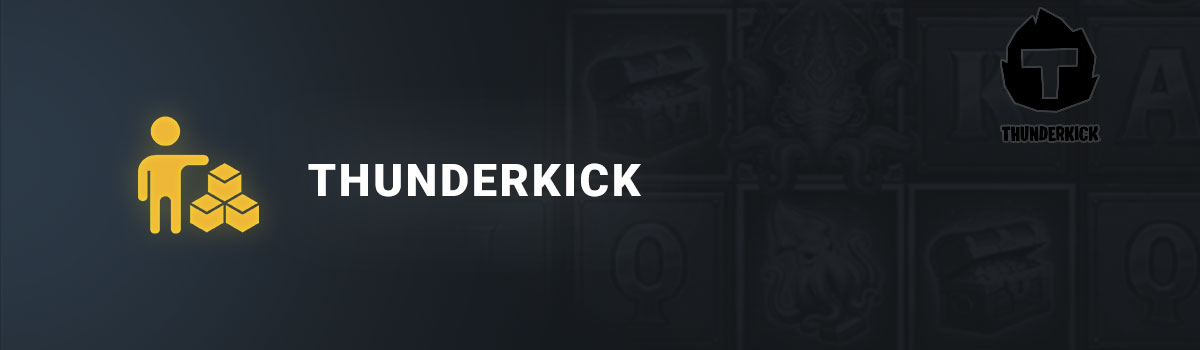 Banner Fornecedor de Thunderkick