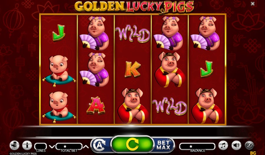 Golden Lucky pig Caça-níqueis
