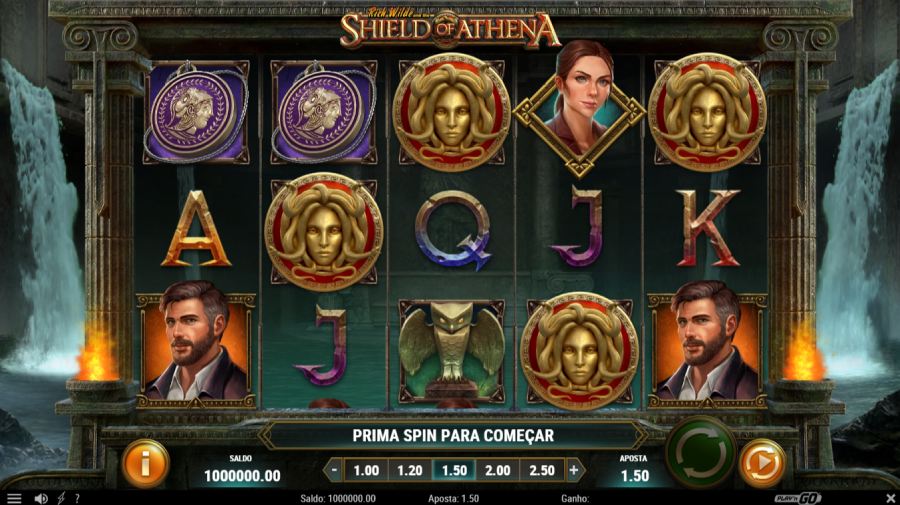 Caça-níqueis Shield of Athena