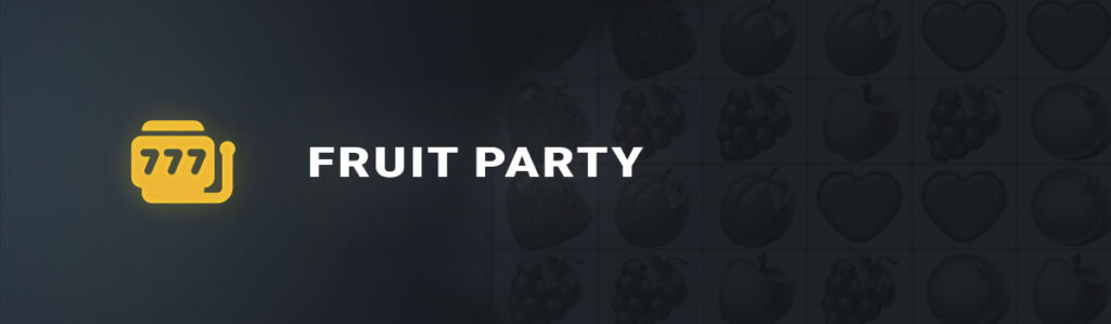 Banner Fruit Party