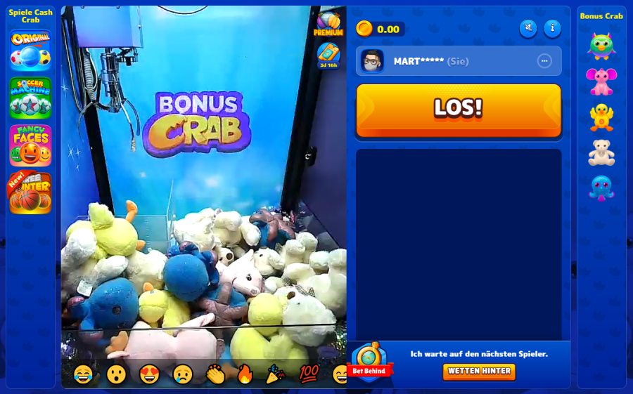 Bonus Crab Spielautomaten