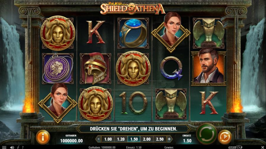 Spiele Shield of Athena von Play'n Go